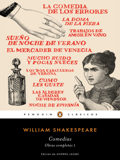 Title details for Comedias by William Shakespeare - Available